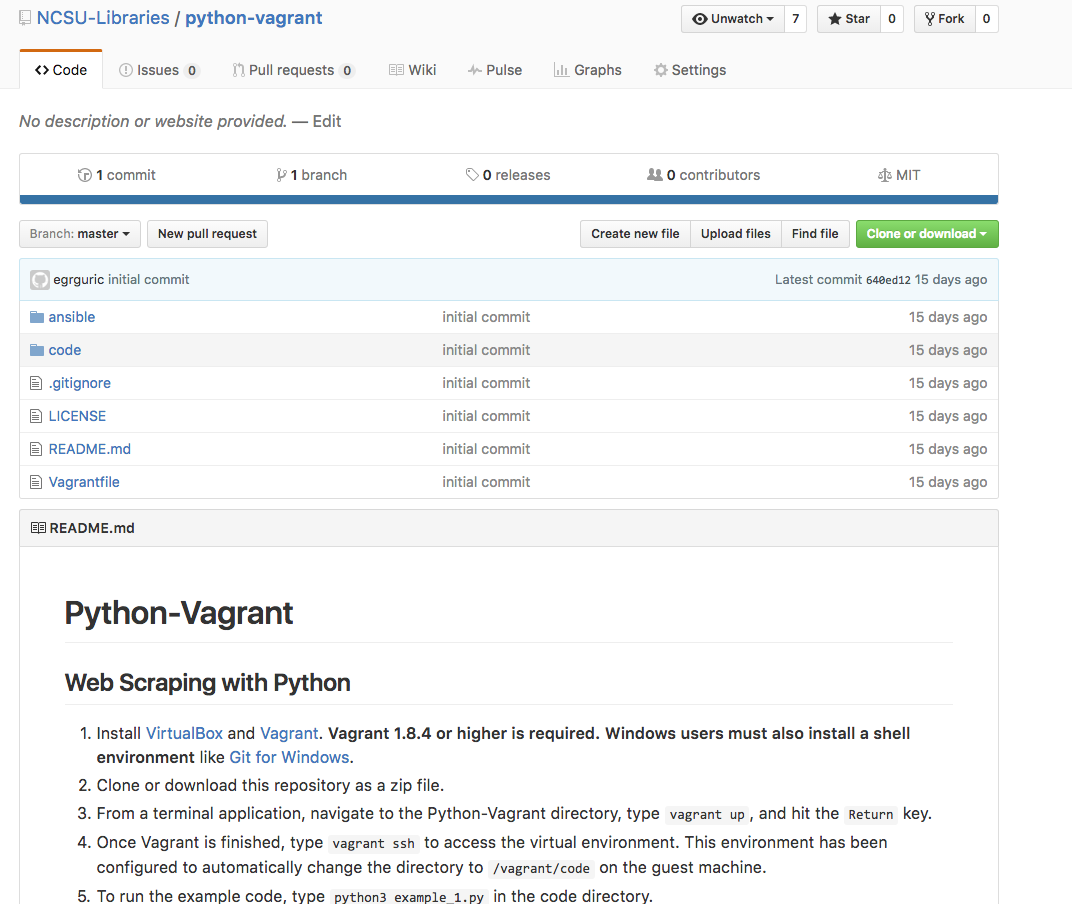 python-vagrant